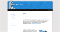 Desktop Screenshot of knauerpolska.pl
